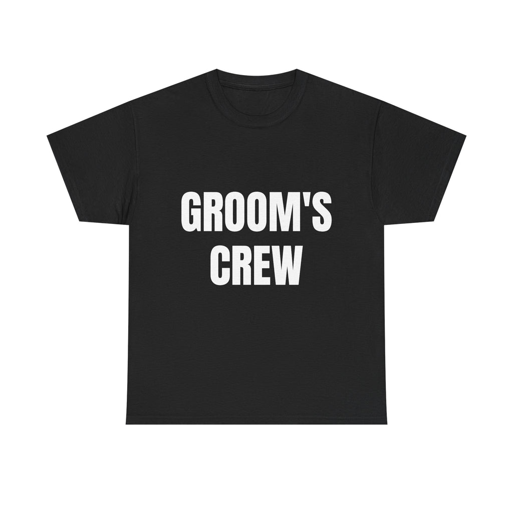 Bachelorette Groom's Crew T-Shirt — "In Loving Memory: RIP Single Life"