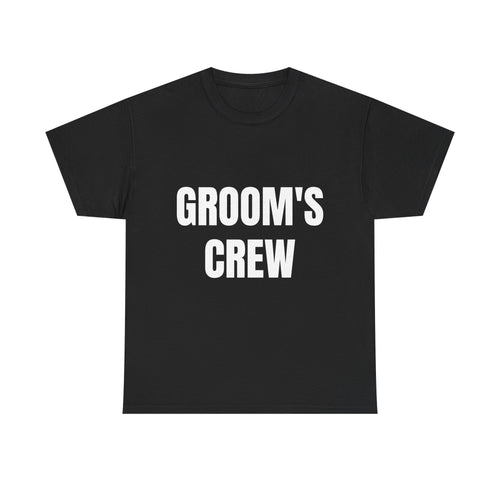 Bachelorette Groom's Crew T-Shirt — "In Loving Memory: RIP Single Life"